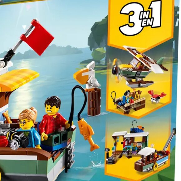 Lego Brand New Creator 3in1 Riverside Houseboat 31093 - Picture 3 of 10